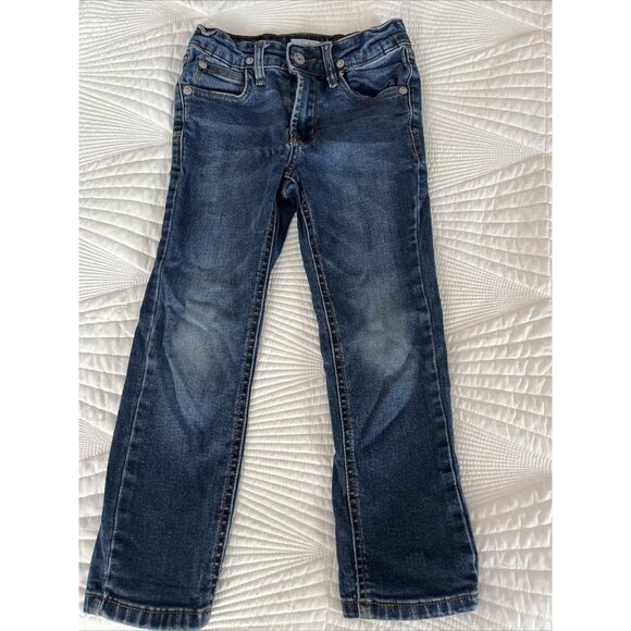 Hudson Boys Straight Jeans Blue Size 5 Adjustable Waist - Picture 1 of 7